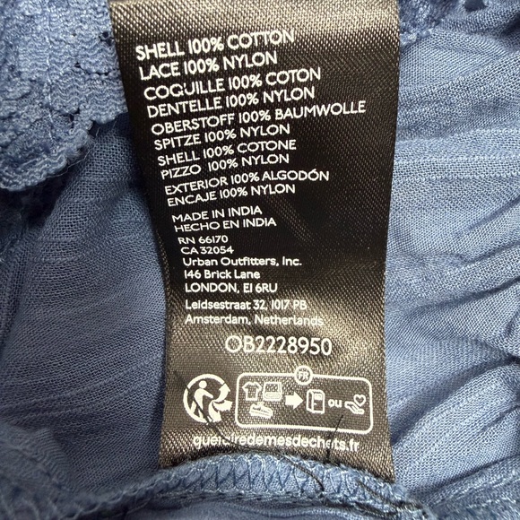 Free People Women's Alana Lace-Trim Cotton Sleeveless Top, Size XSMALL - Picture 11 of 13